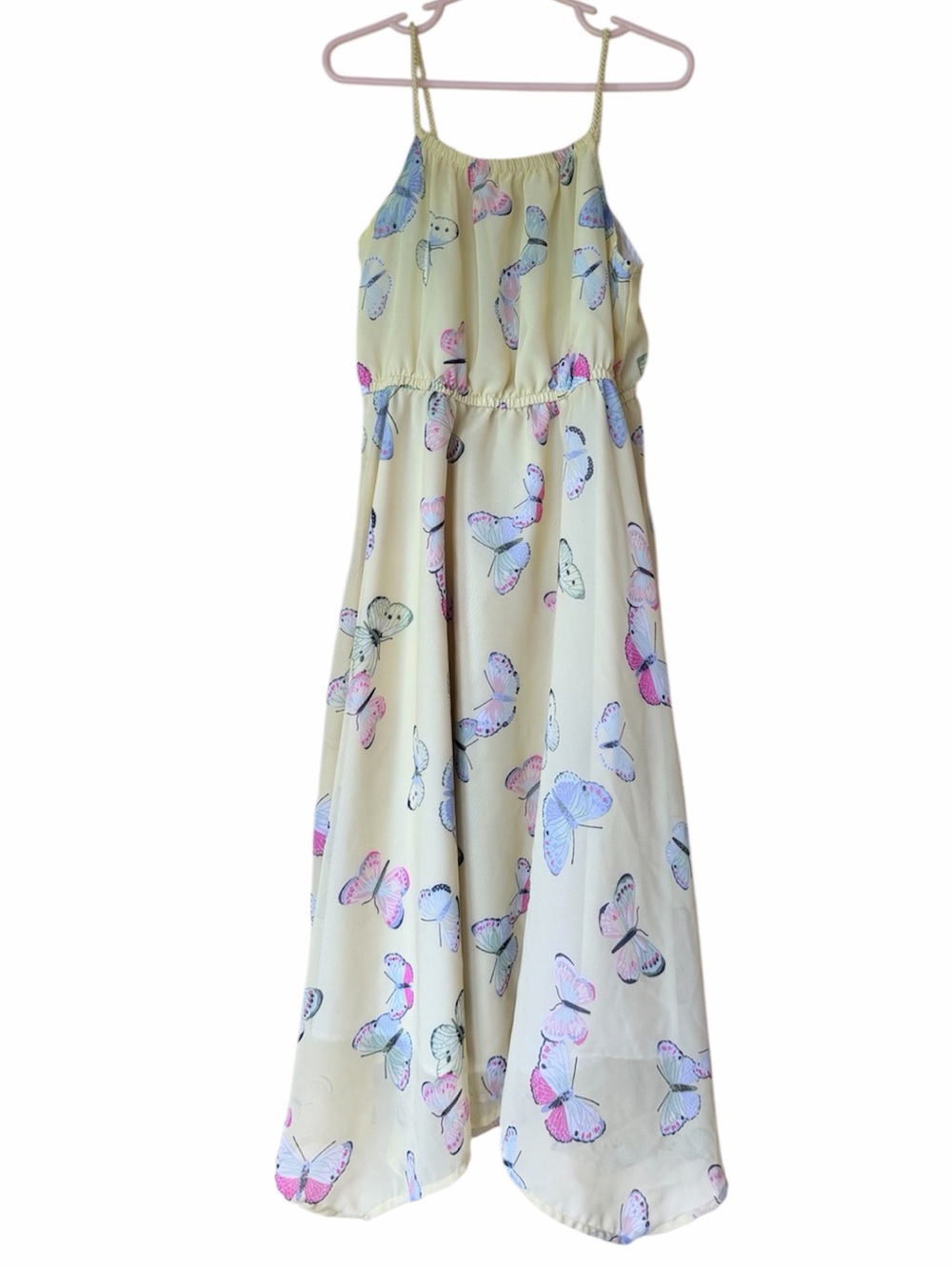 H&M Yellow Butterfly Dress